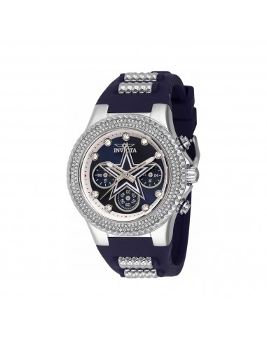 Invicta Women's Chrono Watch - NFL Dallas Cowboys Silver Tone and Blue Strap | 42742 En savoir plus