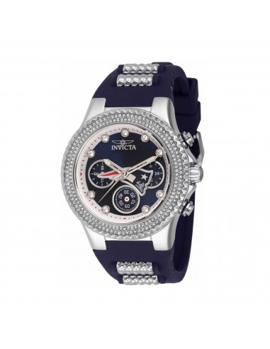 Invicta Women's Watch - NFL New England Patriots Silver Tone and Blue Strap | 42746 2024