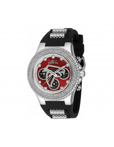 Invicta Women's Chrono Watch - NFL Atlanta Falcons Silver and Black Strap | 42750 50% de réduction en Octobre 2024