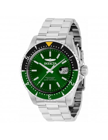 Invicta Men's Watch - Pro Diver Rotating Bezel Silver Bracelet Date Display | 36786 pas chere