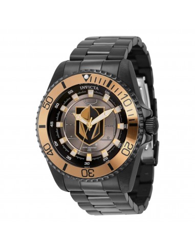 Invicta Women's Watch - NHL Vegas Golden Knights Grey, Black, Gold Tone Dial | 42244 le des métaux précieux