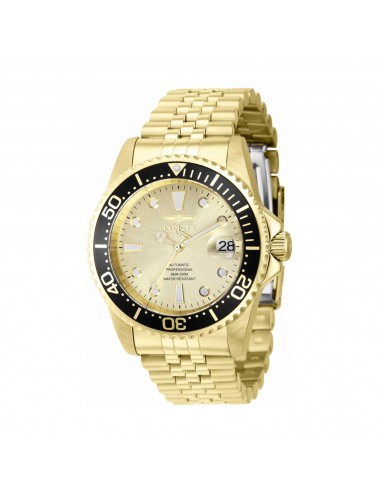 Invicta Men's Watch - Pro Diver Automatic Gold Dial Stainless Steel Bracelet | 39347 Comment ça marche