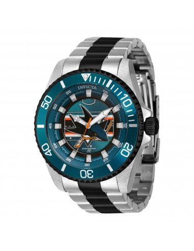 Invicta Men's Watch - NHL San Jose Sharks Dark Green, Black Rotating Bezel | 42254 sur le site 