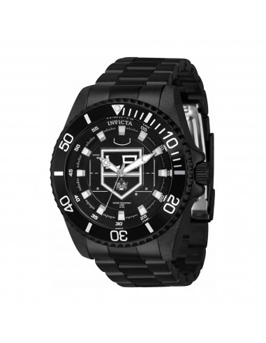 Invicta Men's Quartz Watch - NHL Los Angeles Kings Black Stainless Steel | 42259 Comparez plus de prix