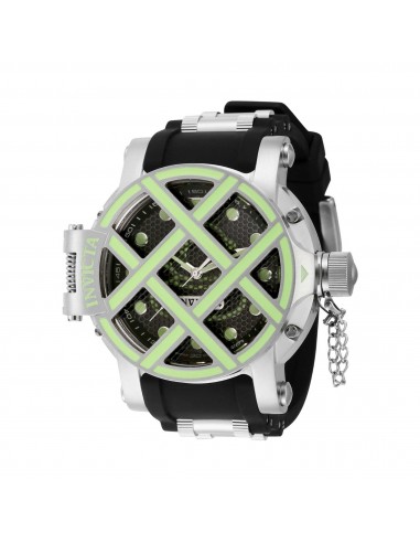 Invicta Men's Quartz Watch - Pro Diver Black and Silver Tone Strap | 37349 en ligne