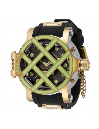 Invicta Men's Quartz Watch - Pro Diver Two Tone Black and Yellow Gold Strap | 37350 du meilleur 