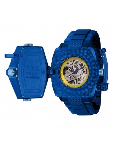 Invicta Men's Watch - Akula Mechanical Skeleton Dial Blue Bracelet | 39936 pour bénéficier 