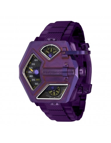 Invicta Men's Watch - Akula Mechanical Grey Skeleton Dial Purple Bracelet | 39938 prix