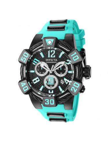 Invicta Men's Quartz Watch - Jason Taylor Chronograph Green and Black Strap | 40448 rembourrage situé sous