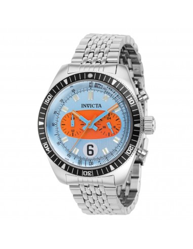 Invicta Men's Quartz Watch - Speedway Light Blue and Orange Dial Bracelet | 40531 chez Cornerstreet bien 