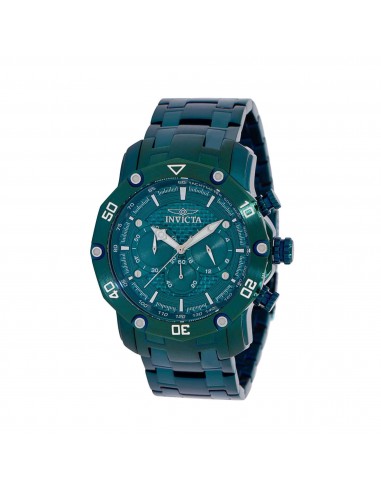 Invicta Men's Quartz Watch - Pro Diver Chronograph Green Glass Fiber Bracelet | 40676 les ctes