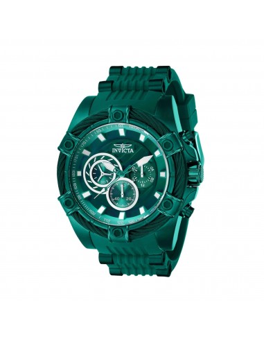 Invicta Men's Watch - Bolt Chronograph Green Stainless Steel and Rubber Strap | 40785 en linge