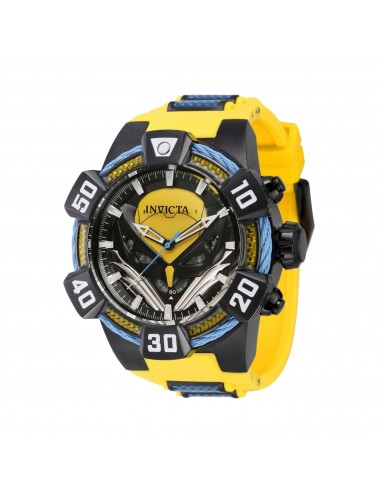 Invicta Men's Quartz Watch - Marvel X-men Chronograph Blue and Yellow Strap | 41151 prix pour 