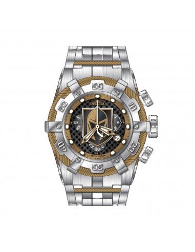 Invicta Men's Watch - NHL Vegas Golden Knights Brown and Silver Bracelet | 42016 une grave pollution 