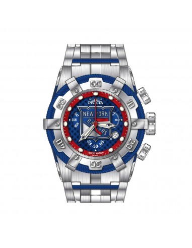 Invicta Men's Quartz Watch - NHL New York Rangers Chronograph Bracelet Dive | 42018 la chaussure