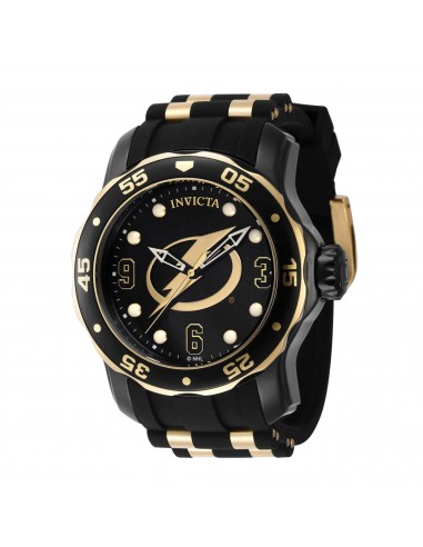 Invicta Men's Watch - NHL Tampa Bay Lightning Rotating Bezel Silicone Strap | 42319 la colonne vertébrale