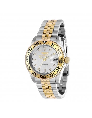 Invicta Women's Watch - Pro Diver Silver Tone Dial Date Display Rotating Bezel | 37162 livraison et retour toujours gratuits