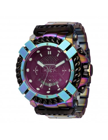 Invicta Men's Watch - Bolt Quartz Chrono Iridescent Stainless Steel Bracelet | 37517 online