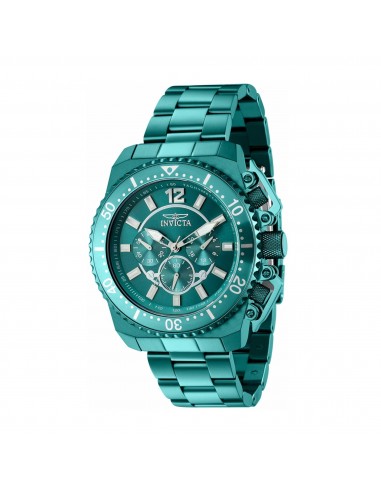 Invicta Men's Chronograph Watch - Pro Diver Green Stainless Steel Bracelet | 40872 les ligaments