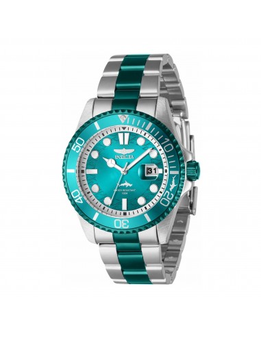 Invicta Men's Quartz Watch - Pro Diver Green Dial Two Tone Steel Bracelet | 40939 Economisez 