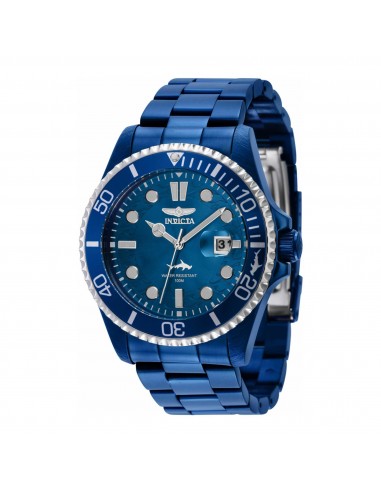 Invicta Men's Quartz Watch - Pro Diver Blue Dial Stainless Steel Bracelet | 40943 Amélioration de cerveau avec