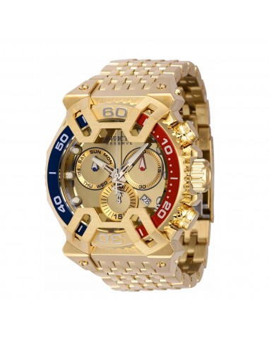 Invicta Men's Chronograph Watch - Coalition Forces X-Wing Gold Dial Bracelet | 42911 Véritable concentré