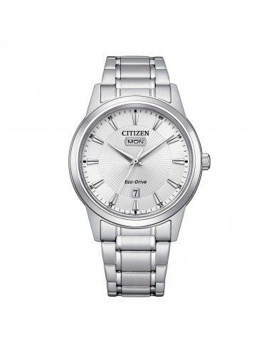 Citizen Men's Watch - Eco-Drive Silver Dial Stainless Steel Bracelet | AW0100-86A en stock