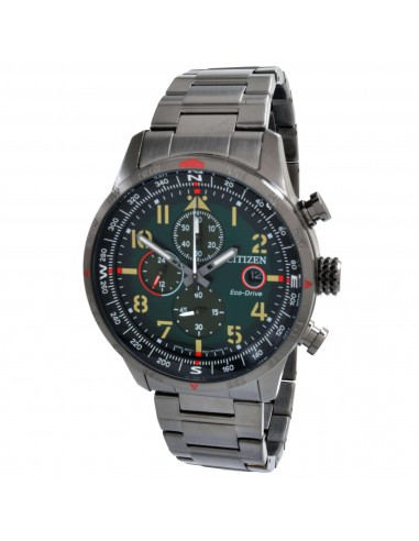 Citizen Men's Watch - Chronograph Power Reserve Black Steel Bracelet | CA0797-84X Comparez plus de prix