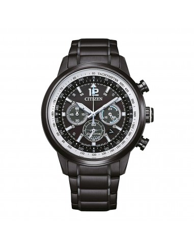 Citizen Men's Watch - Chronograph Power Reserve Black And White Dial | CA4475-89E 50-70% off 