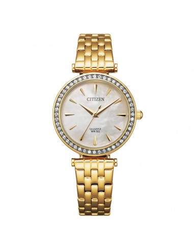 Citizen Women's Watch - White Mother of Pearl Dial Yellow Gold Bracelet | ER0212-50Y Les magasins à Paris