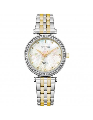 Citizen Women's Watch - Quartz Mother of Pearl Dial Two Tone Bracelet | ER0214-54D 2 - 3 jours ouvrés.