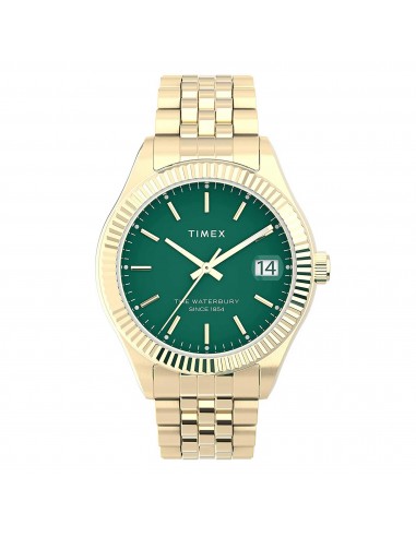 Timex Women's Quartz Watch - Waterbury Legacy Green Dial Steel Bracelet | TW2V31700VQ acheter en ligne