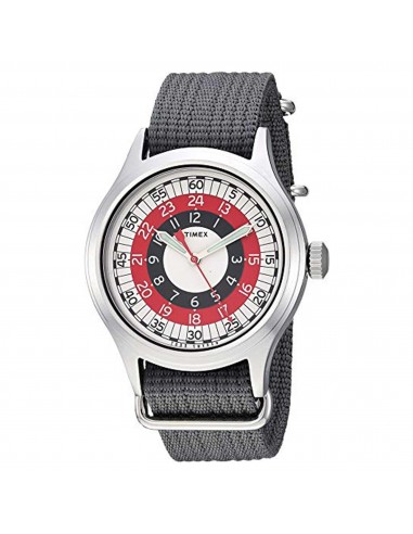 Timex Men's Quartz Watch - Todd Snyder Grey Fabric Adjustable Strap | TW4B05700JR prix