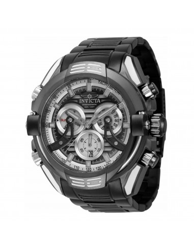 Invicta Men's Watch - Mammoth Chronograph Date Display Black and Grey Dial | 37528 En savoir plus