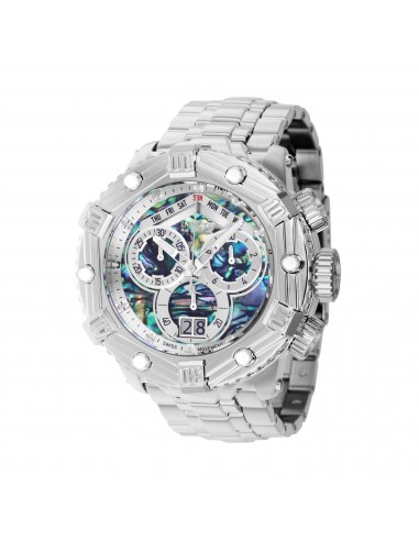 Invicta Men's Watch - Huracan Chronograph Silver Stainless Steel Bracelet | 39712 50% de réduction en Octobre 2024