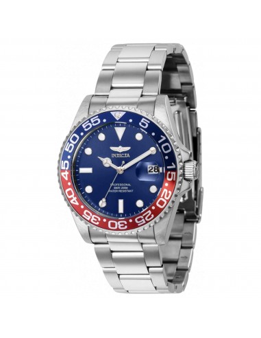 Invicta Women's Watch - Pro Diver Blue Dial Rotating Bezel Silver Bracelet | 36535 de la marque