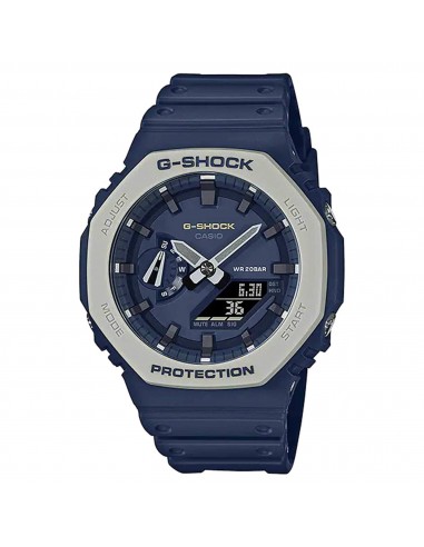 Casio Men's Watch - 2100 World Timer Navy Blue Analog Digital Dial Strap | GA2110ET-2A Comment ça marche