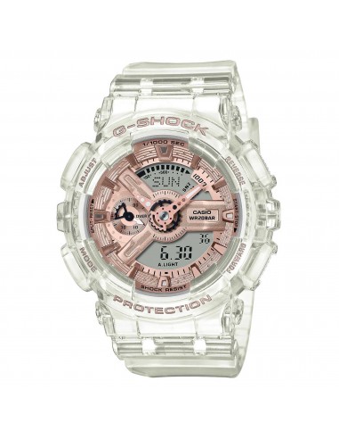 Casio Women's Watch - G-Shock Ana-Digi Dial Translucent Resin Strap | GMAS110SR-7A l'évolution des habitudes 