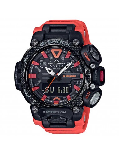 Casio Men's Watch - G-Shock Gravitymaster Black Ana-Digi Dial Resin Strap | GRB200-1A9 meilleur choix