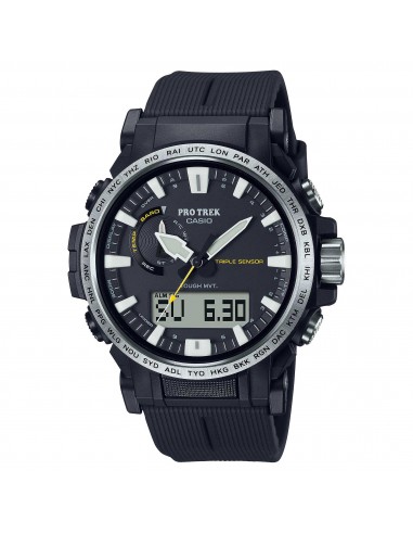 Casio Men's Watch - Pro Trek Ana-Digi Dial Biomass Based Plastic Strap | PRW61-1A Le MVP de beaucoup