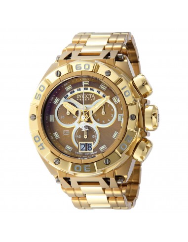 Invicta Men's Chronograph Watch - Ripsaw Khaki and Gold Tone Dial Bracelet | 38815 pas cher