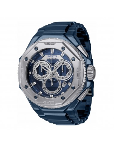 Invicta Men's Chronograph Watch - Reserve Pro Diver Dark Blue Steel Bracelet | 40639 les ligaments