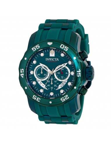 Invicta Men's Chronograph Watch - Pro Diver Green Steel and Rubber Strap | 40928 ouvre sa boutique