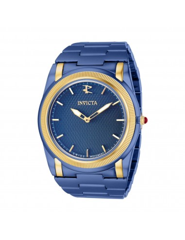 Invicta Men's Watch - Reserve Slim Quartz Blue Dial Stainless Steel Bracelet | 41048 paiement sécurisé