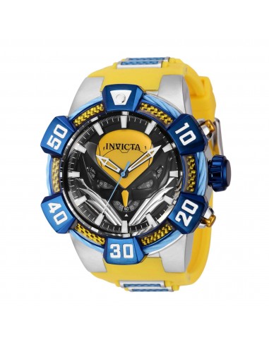 Invicta Men's Watch - Marvel X-Men Quartz Chronograph Yellow Silicone Strap | 41152 outlet