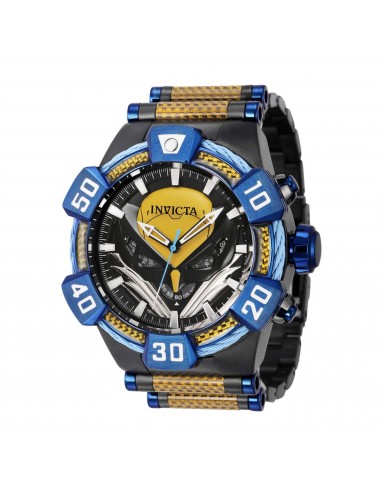 Invicta Men's Watch - Marvel X-Men Quartz Chronograph Gunmetal Steel Bracelet | 41156 sur le site 