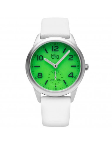 BIA Women's Quartz Watch - Suffragette Green Dial Soft Genuine Leather Strap | B1007 du meilleur 