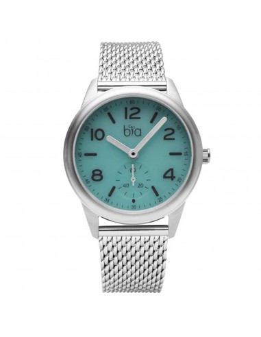 BIA Women's Quartz Watch - Suffragette Blue Dial Silver Steel Mesh Bracelet | B1009 À commander