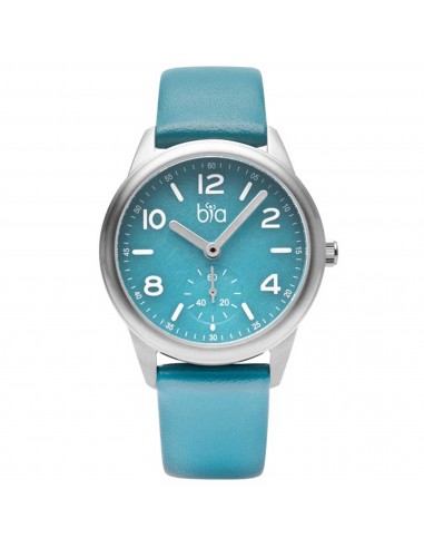 BIA Women's Watch - Suffragette Japanese Quartz Blue Genuine Leather Strap | B1013 Profitez des Offres !