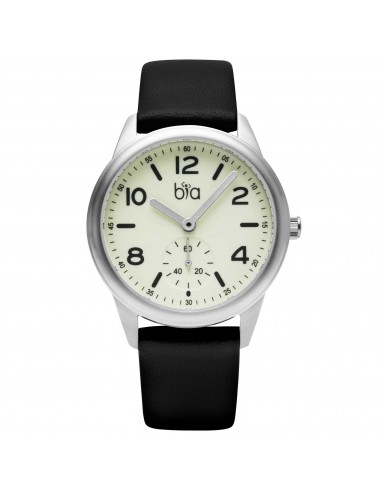 BIA Women's Quartz Watch - Suffragette White Dial Soft Genuine Leather Strap | B1010 la colonne vertébrale